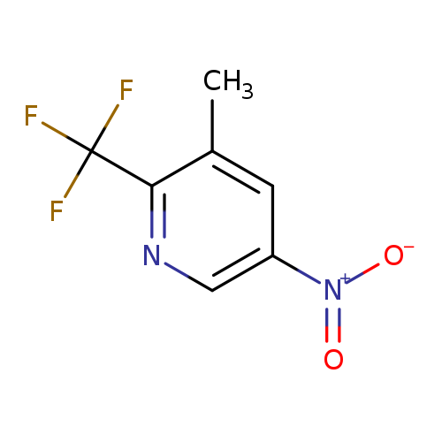 3-Methyl-5-nitro-2-(trifluoromethyl)pyridine