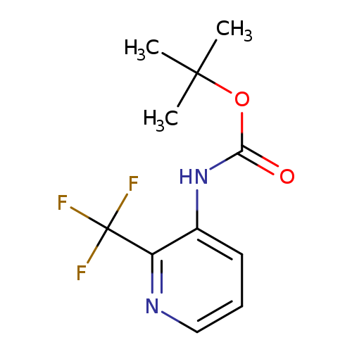 tert-butyl N-[2-(trifluoromethyl)pyridin-3-yl]carbamate