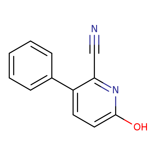 6-hydroxy-3-phenylpyridine-2-carbonitrile