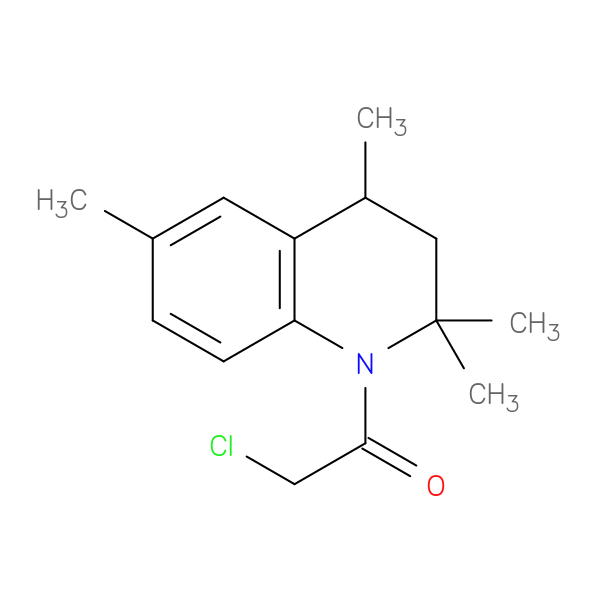 2-Chloro-1-(2,2,4,6-tetramethyl-3,4-dihydro-2h-quinolin-1-yl)-ethanone