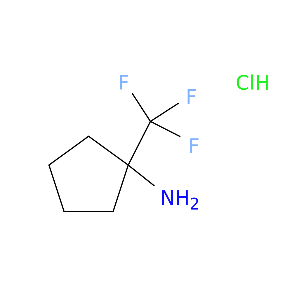 1-(Trifluoromethyl)cyclopentanamine hydrochloride