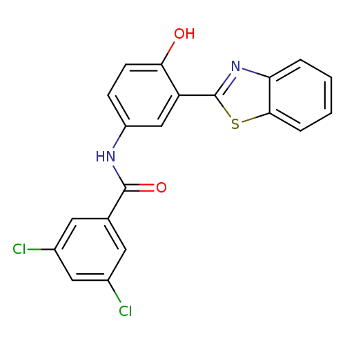 N-[3-(1,3-benzothiazol-2-yl)-4-hydroxyphenyl]-3,5-dichlorobenzamide