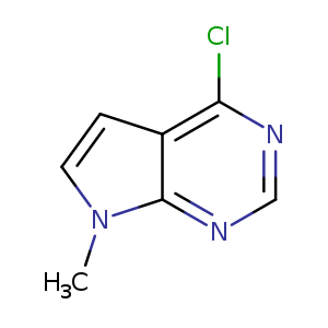 4-Chloro-7-methyl-7H-pyrrolo[2,3-d]pyrimidine