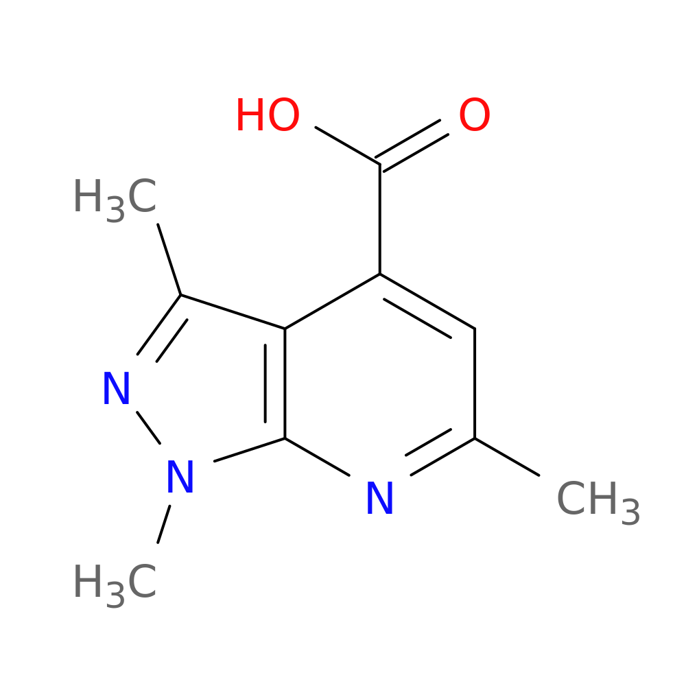 1,3,6-Trimethyl-1H-pyrazolo[3,4-b]pyridine-4-carboxylic acid