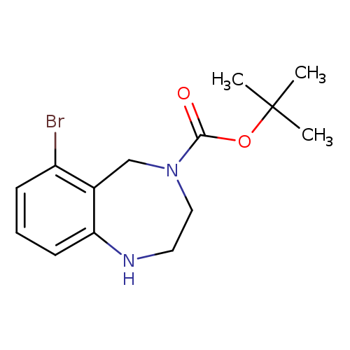 tert-butyl 6-bromo-2,3,4,5-tetrahydro-1H-1,4-benzodiazepine-4-carboxylate