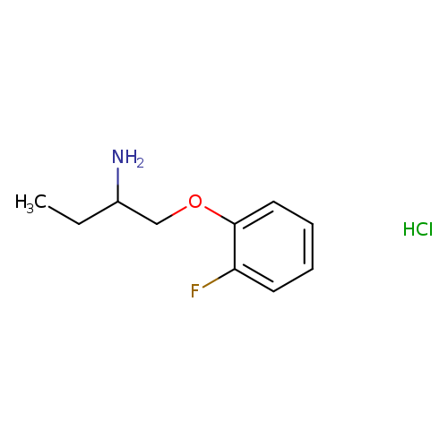 1-(2-aminobutoxy)-2-fluorobenzene hydrochloride