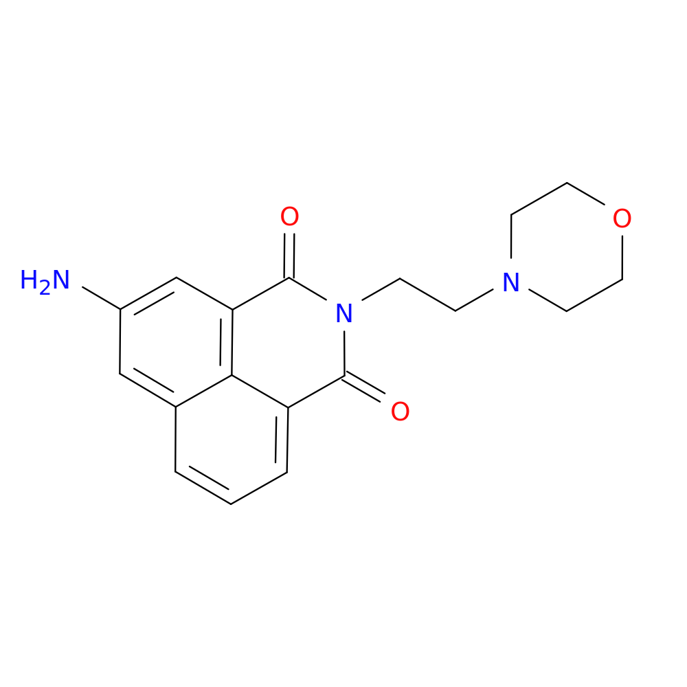 5-amino-2-[2-(4-morpholinyl)ethyl]-1H-benz[de]isoquinoline-1,3(2H)-dione