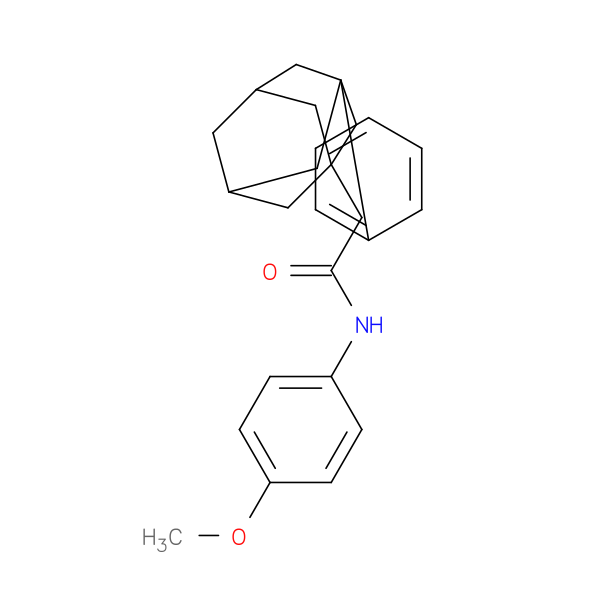 N-(4-methoxyphenyl)-2-(3-phenyladamantan-1-yl)acetamide