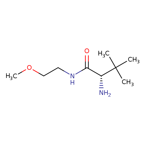Butanamide,2-amino-N-(2-methoxyethyl)-3,3-dimethyl-,(2S)-
