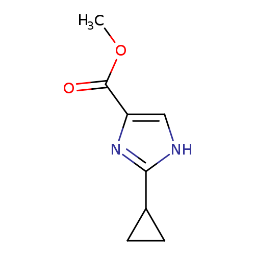 methyl 2-cyclopropyl-1H-imidazole-4-carboxylate