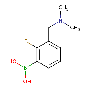 3-(N,N-dimethylaminomethyl)-2-fluorophenylboronic acid