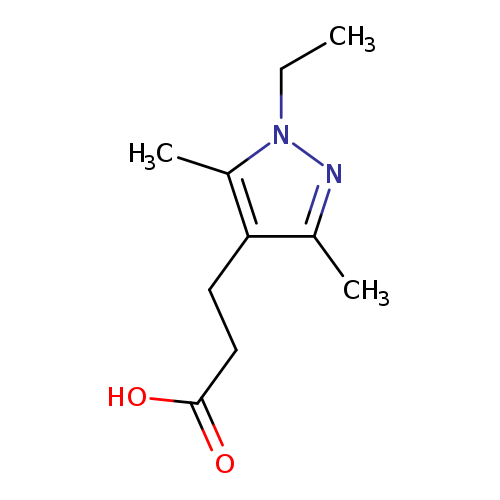 3-(1-Ethyl-3,5-dimethyl-1H-pyrazol-4-yl)propanoic acid