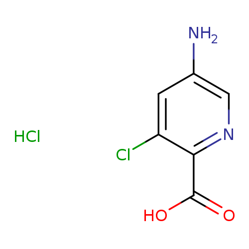 5-amino-3-chloropyridine-2-carboxylic acid hydrochloride