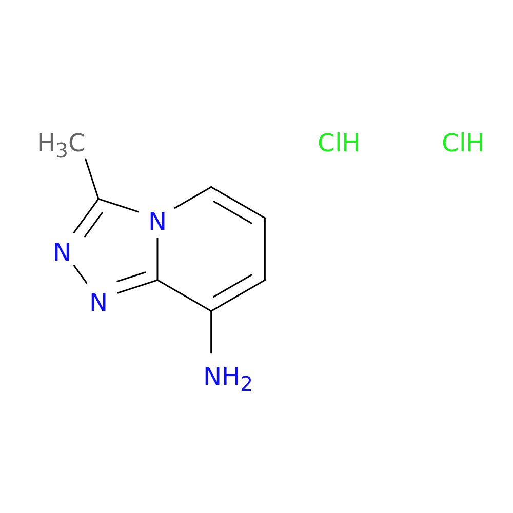 3-methyl-[1,2,4]triazolo[4,3-a]pyridin-8-amine dihydrochloride