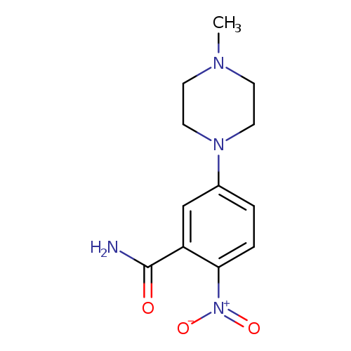5-(4-methylpiperazin-1-yl)-2-nitrobenzamide