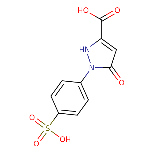 5-Oxo-1-(4-sulfophenyl)-2,5-dihydro-1H-pyrazole-3-carboxylic acid