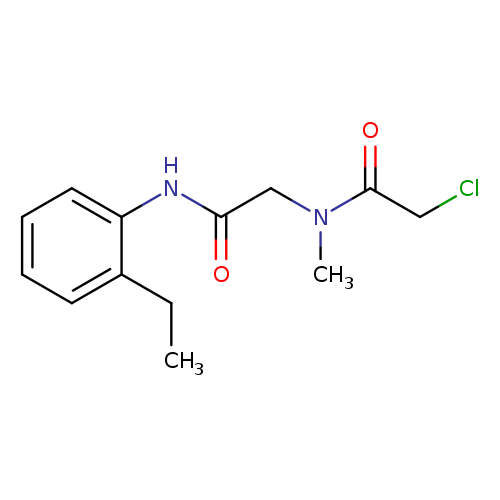 2-chloro-N-{[(2-ethylphenyl)carbamoyl]methyl}-N-methylacetamide