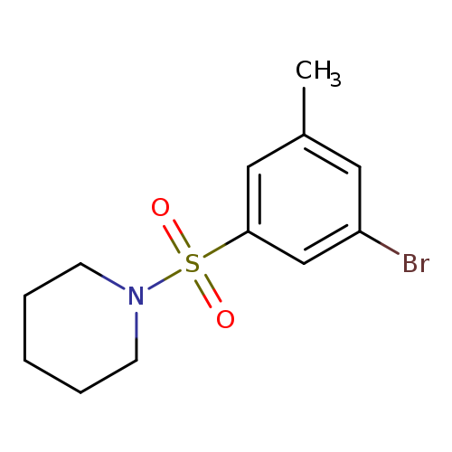 1-(3-Bromo-5-methylphenylsulfonyl)piperidine
