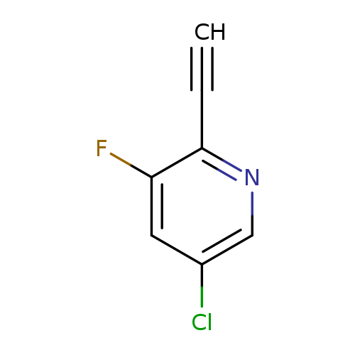 5-chloro-2-ethynyl-3-fluoropyridine