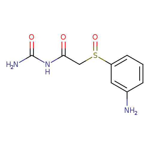 [2-(3-aminobenzenesulfinyl)acetyl]urea