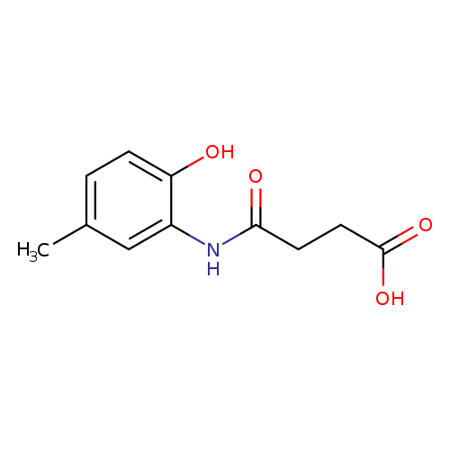 4-(2-hydroxy-5-methylanilino)-4-oxobutanoic acid