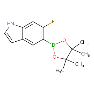 6-fluoro-5-(4,4,5,5-tetramethyl-1,3,2-dioxaborolan-2-yl)-1H-indole
