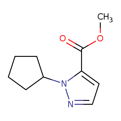 methyl 1-cyclopentyl-1H-pyrazole-5-carboxylate