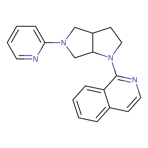 1-[5-(pyridin-2-yl)-octahydropyrrolo[3,4-b]pyrrol-1-yl]isoquinoline