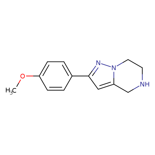 2-(4-METHOXYPHENYL)-4,5,6,7-TETRAHYDROPYRAZOLO[1,5-A]PYRAZINE