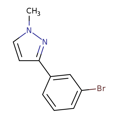 3-(3-bromophenyl)-1-methyl-1H-pyrazole