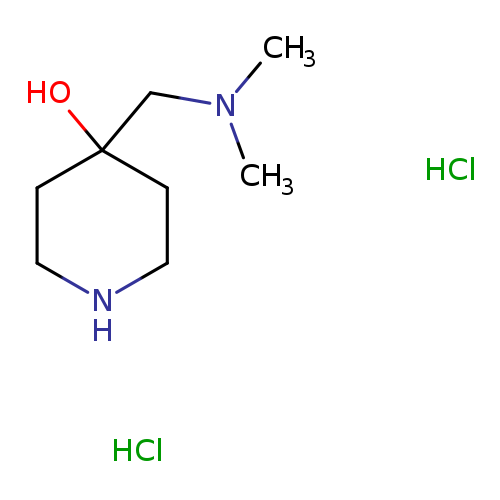 4-[(dimethylamino)methyl]-4-piperidinol dihydrochloride