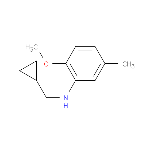 N-(Cyclopropylmethyl)-2-methoxy-5-methylaniline