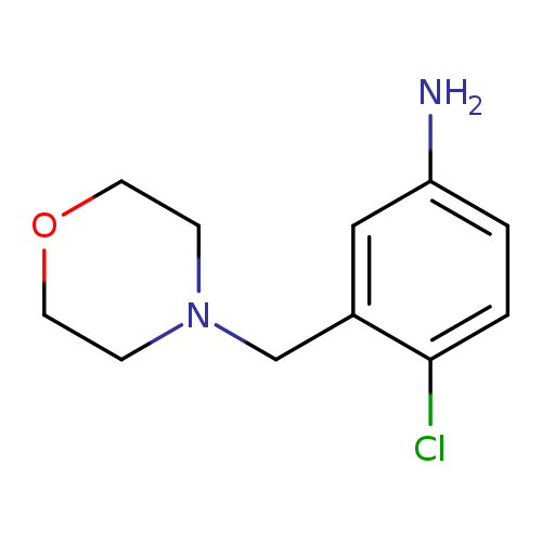4-CHLORO-3-(MORPHOLIN-4-YLMETHYL)ANILINE