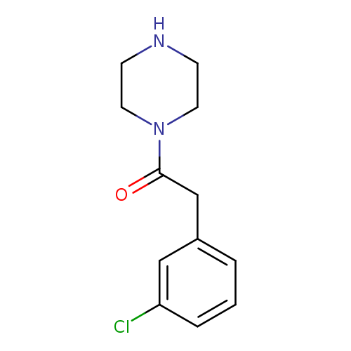 2-(3-Chlorophenyl)-1-(piperazin-1-yl)ethan-1-one