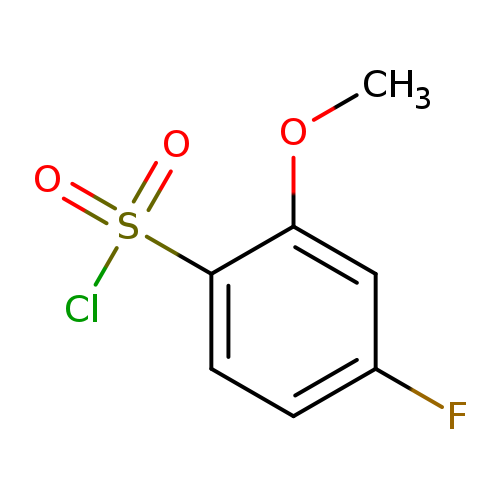 Benzenesulfonyl chloride, 4-fluoro-2-methoxy-