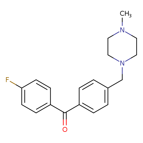 4-FLUORO-4'-(4-METHYLPIPERAZINOMETHYL) BENZOPHENONE