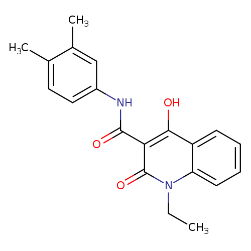 N-(3,4-dimethylphenyl)-1-ethyl-4-hydroxy-2-oxo-1,2-dihydroquinoline-3-carboxamide