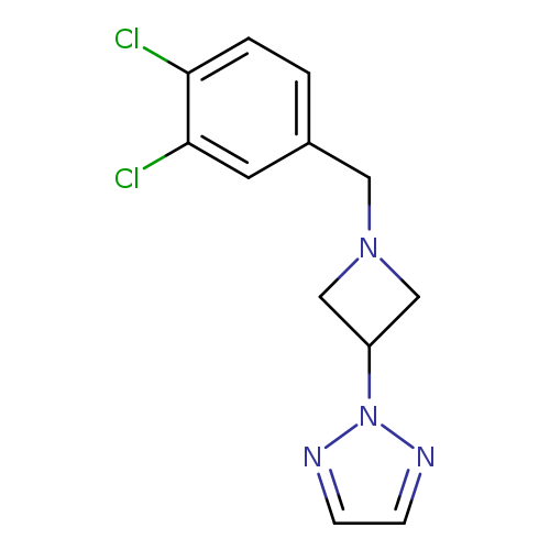 2-{1-[(3,4-dichlorophenyl)methyl]azetidin-3-yl}-2H-1,2,3-triazole