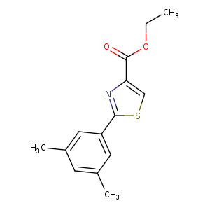 2-(3,5-Dimethyl-phenyl)-thiazole-4-carboxylic acid ethyl ester