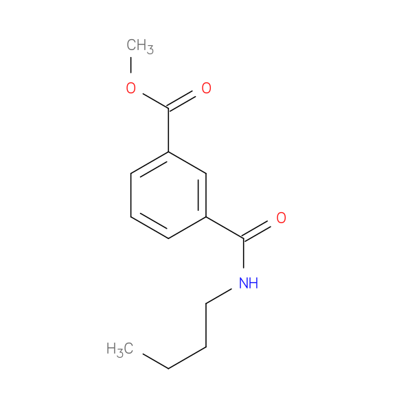 Methyl 3-(butylcarbamoyl)benzoate
