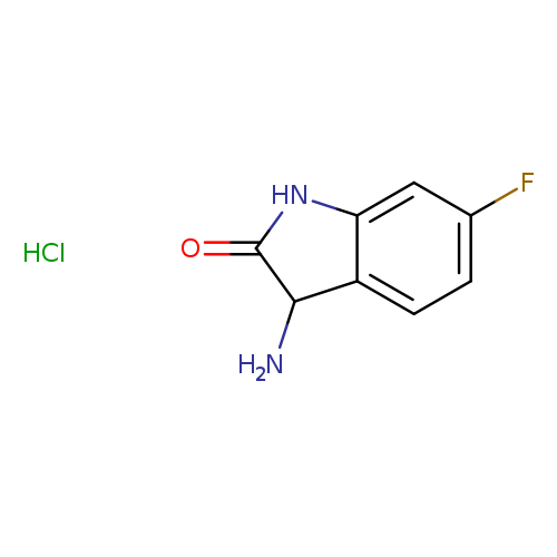 3-Amino-6-fluoro-1,3-dihydro-2h-indol-2-one hydrochloride