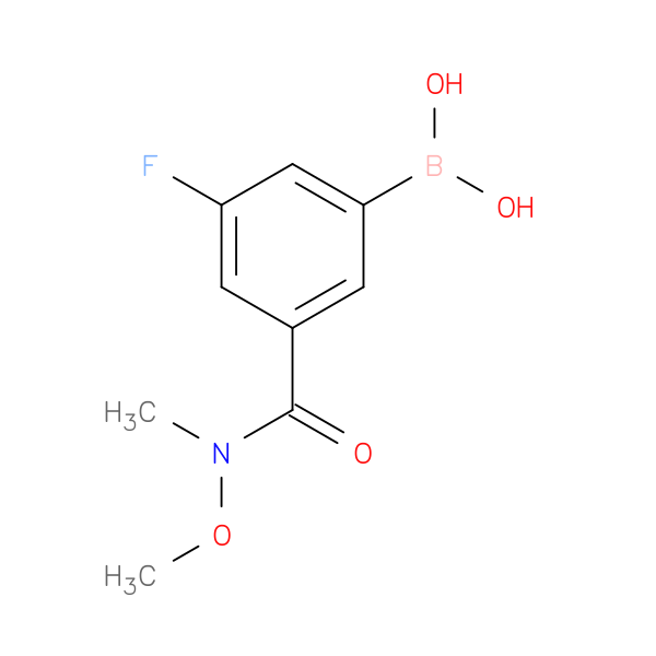 (3-Fluoro-5-(methoxy(methyl)carbamoyl)phenyl)boronic acid