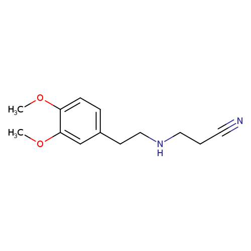 3-[(3,4-Dimethoxyphenethyl)amino]propanenitrile
