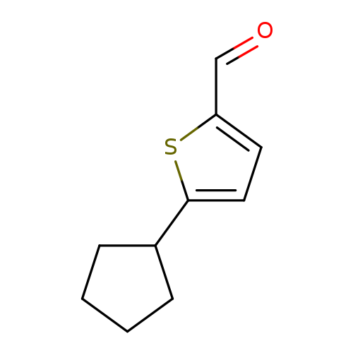 5-Cyclopentylthiophene-2-carbaldehyde