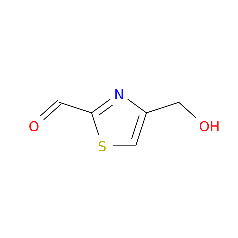 2-Thiazolecarboxaldehyde, 4-(hydroxymethyl)-