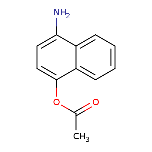 4-Aminonaphthalen-1-yl acetate
