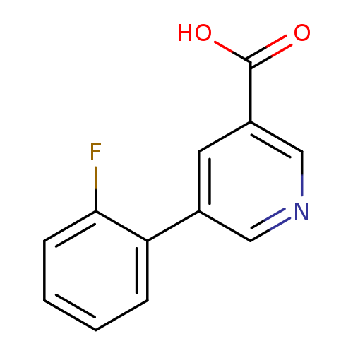 5-(2-Fluorophenyl)nicotinic acid