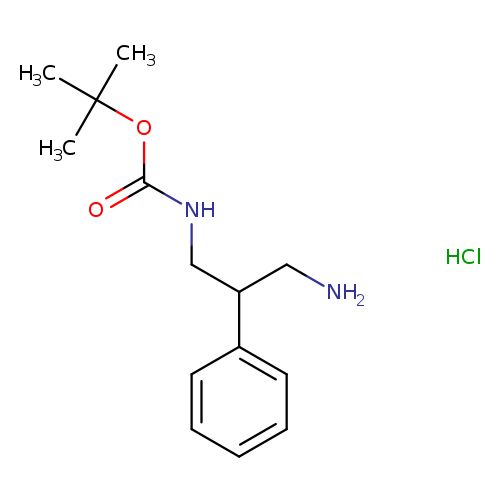 tert-butyl N-(3-amino-2-phenylpropyl)carbamate hydrochloride