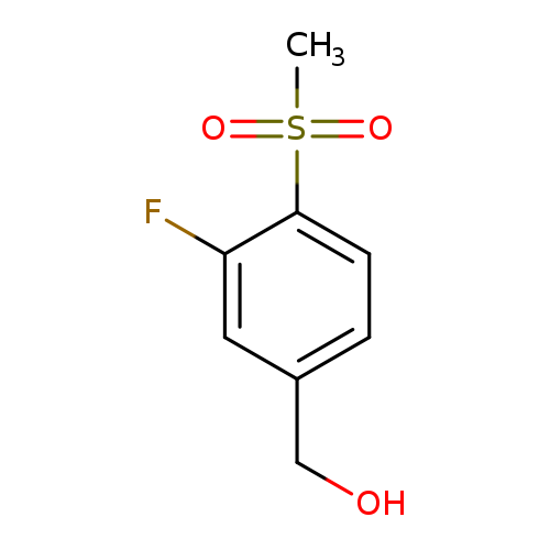 (3-Fluoro-4-methanesulfonylphenyl)methanol