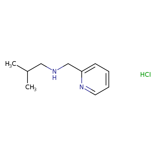 2-methyl-N-(2-pyridinylmethyl)-1-propanamine hydrochloride